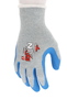 MCR Safety® Medium NXG® 10 Gauge Blue Latex Palm Coated Work Gloves With Gray Cotton/Polyester Liner And Knit Wrist