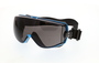 MCR Safety Hydroblast (HB3) Indirect Vent Safety Goggles With Aqua Blue Frame And Gray MAX6™ Anti-Fog Lens