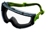 Honeywell Uvex Avatar™ Plus Dust Liquid Impact Goggles With Black, Gray And Green Frame And Clear HydroShield® Anti-Fog/Toric Lens