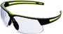 Honeywell Uvex Avatar™ Plus Dielectric Cool Gray And Green Safety Glasses With Amber HydroShield® Anti-Fog Lens