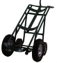 Harper™ Cylinder Truck With Pneumatic Wheels And Hook Handle