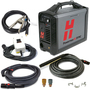 Hypertherm® 200 - 240 V Powermax45 SYNC™ Automated Plasma Cutter With CPC Port, Voltage Divider, 180 and 75 Degree Machine Torches, 20' and 25' Leads, And Remote Pendant