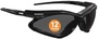 Kimberly-Clark KleenGuard™ Nemesis* Black Safety Glasses With Smoke Anti-Fog/Anti-Scratch Lens