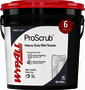 Kimberly-Clark Professional® WypAll® PowerClean™ ProScrub™ 9.5" x 12" Red Wet Wipes (75 Sheets Per Bucket)