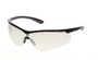 MCR Safety® KD7 Black Safety Glasses With Clear Anti-Fog Lens