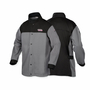 Lincoln Electric® 5X 30" Gray And Black Premium Flame Retardant Cotton Welding Jacket