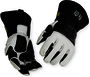Lincoln Electric® Medium 11.42" White And Black Leather Kevlar® Lined MIG Welders Gloves