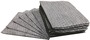 MeltBlown Technologies 15" X 18" Gray Polypropylene Sorbent Pad