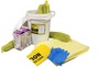 MeltBlown Technologies 10 gal Yellow Polypropylene Spill Kit