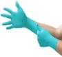 Ansell Large Teal MICROFLEX® Aloe Sense™ N96 4.7 mil Nitrile Disposable Gloves (100 Gloves Per Box)