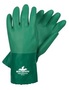 MCR Safety Large Green NeoMax Neoprene Chemical Resistant Gloves