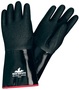 MCR Safety X-Large Black NeoMax Foam Lined Neoprene Chemical Resistant Gloves