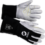 Miller® Large 12" Black And White Cowhide/Goatskin Mylar Lined MIG Welders Gloves
