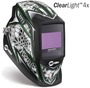 Miller® Digital Elite™ Black/White/Green Welding Helmet Variable Shades 2.5, 5-8, 8-13 Auto Darkening Lens ClearLight 4x