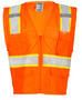 Kishigo X-Large Hi-Viz Orange Polyester Vest