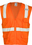 Kishigo Small - Medium Hi-Viz Orange Kishigo Polyester Vest