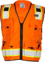 Kishigo Small Hi-Viz Orange Kishigo Polyester Vest