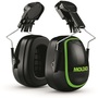 Moldex® MX-7 Black And Green Cap Mount Earmuffs