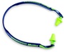 Moldex® Jazz Band® Green And Blue Under Chin Banded Earplugs