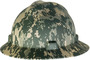 MSA Camouflage V-Gard® Polyethylene Cap Style Hard Hat With Ratchet/4 Point Ratchet Suspension