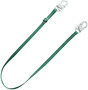 MSA V-SERIES™ 6' Webbing Restraint Lanyard With Snap Hook Harness Connector