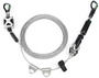 MSA 100' Stainless Steel Lifeline Horizontal