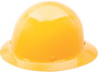 MSA Yellow Skullgard® Phenolic Full Brim Hard Hat With Pinlock/4 Point Pinlock Suspension