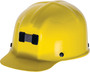MSA Yellow Comfo-Cap® Polycarbonate Cap Style Hard Hat With Pinlock/4 Point Pinlock Suspension