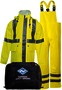 National Safety Apparel® 3X Hi-Viz Yellow | Yellow 30" Arc H2O™ Cotton | Polyurethane Suit