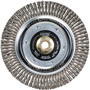 Norton® 6 7/8" Coarse BlueFire Heavy-Duty Wheel Brush