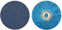 Norton® 3" 80 Grit Coarse BlueFire Cloth Disc