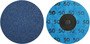 Norton® 3" 50 Grit Coarse BlueFire Cloth Disc