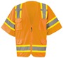 OccuNomix Large Hi-Viz Yellow And Orange Polyester/Mesh Vest