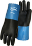 Protective Industrial Products X-Large Black Chemguard+™ Cotton Lined 53 Mil Supported Neoprene Chemical Resistant Gloves