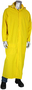 Protective Industrial Products 2X Yellow 60" Base35™ .35 mm Polyester And PVC Rain Coat