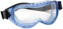 PIP® Contempo™ Indirect Vent   Goggles With Light Blue Frame And Clear Anti-Fog/Anti-Scratch Lens