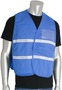 Protective Industrial Products Medium-X-Large Light Blue PIP® Polyester/Cotton Vest With Hook and Loop Closure