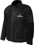 Protective Industrial Products Large Caiman® Black Boarhide™ Leather Jacket