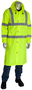 Protective Industrial Products 3X Hi-Viz Yellow 48" Viz™ 150 Denier Polyester Rain Coat