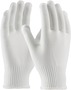 Protective Industrial Products Small White CleanTeam® Medium Weight Polyester Inspection Gloves With Knit Wrist