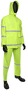Protective Industrial Products Medium Hi-Viz Yellow Viz™ .35 mm Polyester And PVC 3-Piece Rain Suit