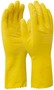 Protective Industrial Products Large Yellow Assurance® Flocked Lined 16 Mil Unsupported Latex Chemical Resistant Gloves