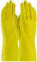 Protective Industrial Products Large Yellow Assurance® Flocked Lined 21 Mil Unsupported Latex Chemical Resistant Gloves