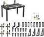 Siegmund 3' X 5' X 4" Steel And Plasma Nitride Welding Table With 37 Piece Accessory Kit (With 4 32" Standard Legs)