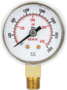 RADNOR™ 1.5" Steel 400 psi Pressure Gauge For Fuel/Inert/Oxygen