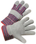 RADNOR™ Large 14" Red Premium Side Split Cowhide Cotton/Foam Lined Stick Welders Gloves