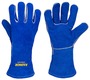 RADNOR™ Women's X-Small 12" Blue Regular Cowhide Cotton/Foam Lined Hot/Heavy Material Handling Welders Gloves