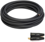 RADNOR™ 1/0 Black Flex-A-Prene® Welding Cable 100'