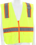 MCR Safety® Medium Hi-Viz Green Luminator Polyester Safety Vest