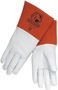 Black Stallion® Small 270 gsm Cowhide, Kidskin, Para-Aramid, Polyester And Steel Cut Resistant Gloves